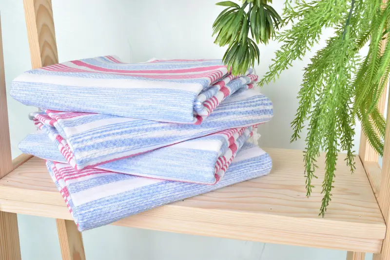 Bachelor Party Favors, Sand-free towel, Custom Towel, Peshtemal Towel, Gym Towel, Best Wedding Gift, Custom Wedding Gift, 70x40 Cotton Striped Towel - 7