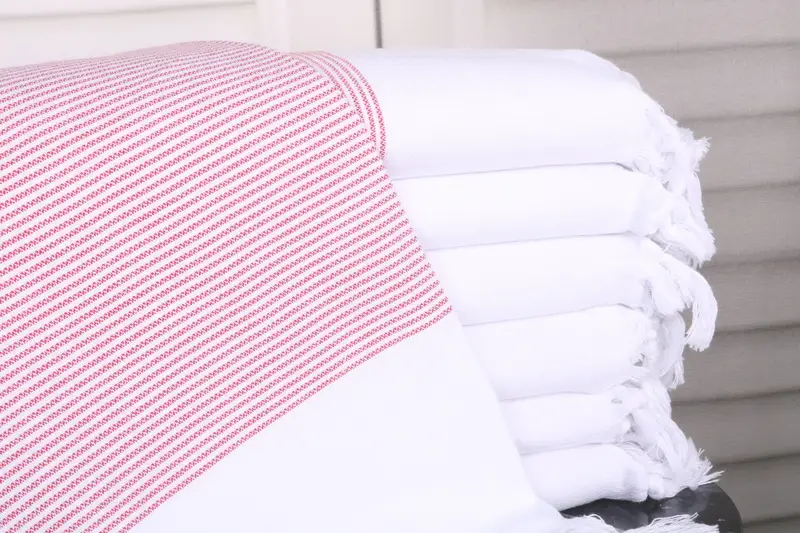 Housewarming Gift, Grandma Gift, Personalized Turkish Towel, Organic Turkish towel, Peshtemal Towel USA, 70x40 Cotton Striped Towel, Wedding Favors - 1