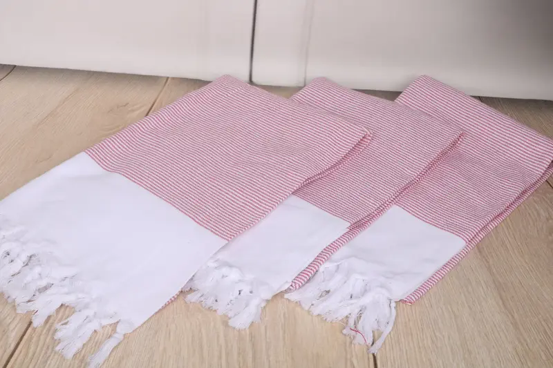 Housewarming Gift, Grandma Gift, Personalized Turkish Towel, Organic Turkish towel, Peshtemal Towel USA, 70x40 Cotton Striped Towel, Wedding Favors - 6