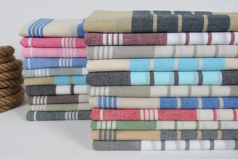 Gym Towel, 68x36 Cotton Striped Towel, Embroidered Towel, Monogram Beach Towel, Gift For Bride, Bachelorette Party Decorations, Hammam Towel USA - 2