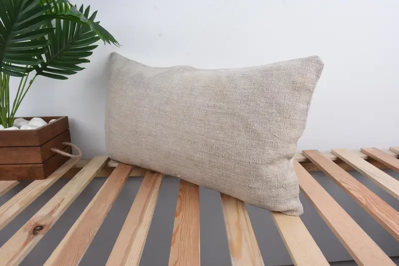 Ethnic Pillow Cover Cushion Case, Boho Pillow Sham Cover, Ethnical Kilim Rug Pillow, Vintage Pillow, 12x24 White Pillow Case, Pillow - 5