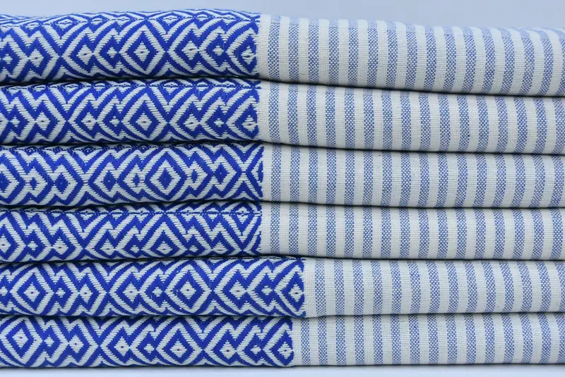 Bachelorette Party Favor, Turkish Towel Bulk, Thin towel, Quick-Dry Beach Towel, Best Friend Gift, 76x38 Cotton Diamond Towel, Beach Wedding Favor - 3