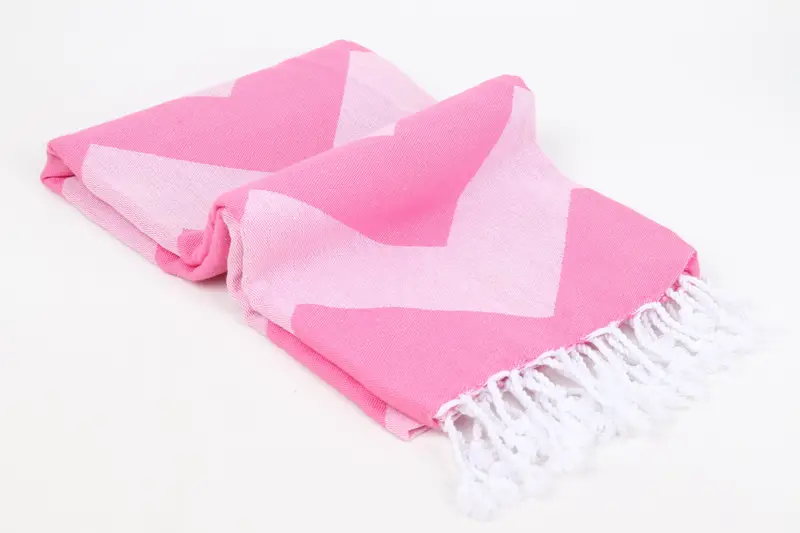 Custom Name Towel, Turkish towel, Towel With Name, 70x40 Cotton Zigzag Design Towel, Anniversary Gift For Her, Home Decor Gifts, Personalized Gifts - 7