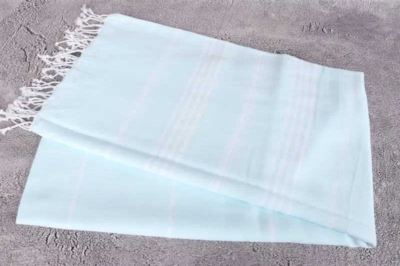 Personalized Turkish Towel, Yoga Towel, 70x40 Cotton Striped Towel, Girl Trip Party Favor, Maid Of Honor Gift, Bridesmaid Gift, Gift For Her - 6