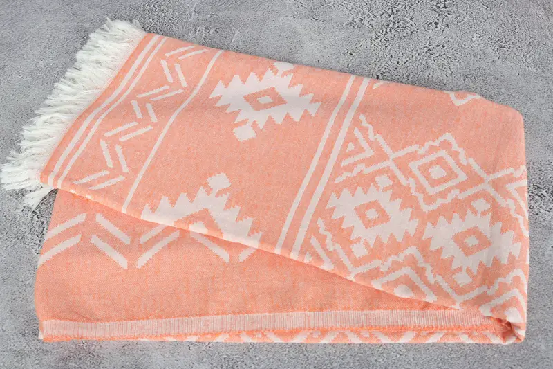 Maid Of Honor Gift, Bachelorette Party Gifts, Holiday Towel, Gift For Him, 74x40 Cotton Geometric Towel, Personalized Towel, Monogram Turkish Towel - 7