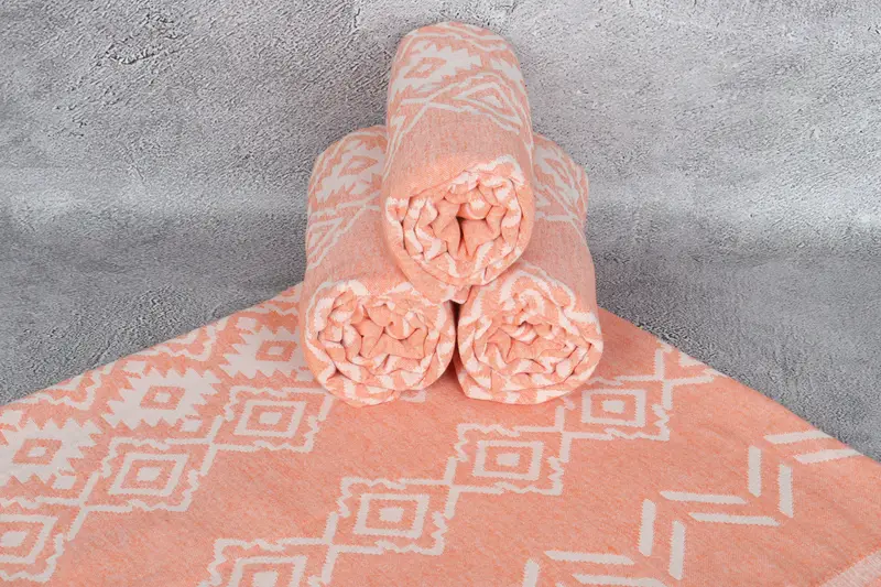 Maid Of Honor Gift, Bachelorette Party Gifts, Holiday Towel, Gift For Him, 74x40 Cotton Geometric Towel, Personalized Towel, Monogram Turkish Towel - 8