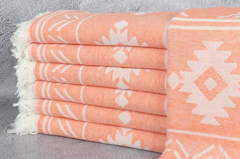 Maid Of Honor Gift, Bachelorette Party Gifts, Holiday Towel, Gift For Him, 74x40 Cotton Geometric Towel, Personalized Towel, Monogram Turkish Towel - 2