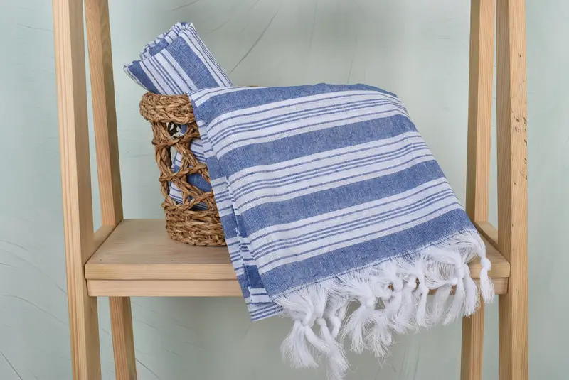 Turkish Towel Monogram, Custom Towel, Bachelor Towel, Turkish Towel Set, Wedding For Favor, Organic towel, 70x40 Cotton Striped Towel, Gifts For Him - 4