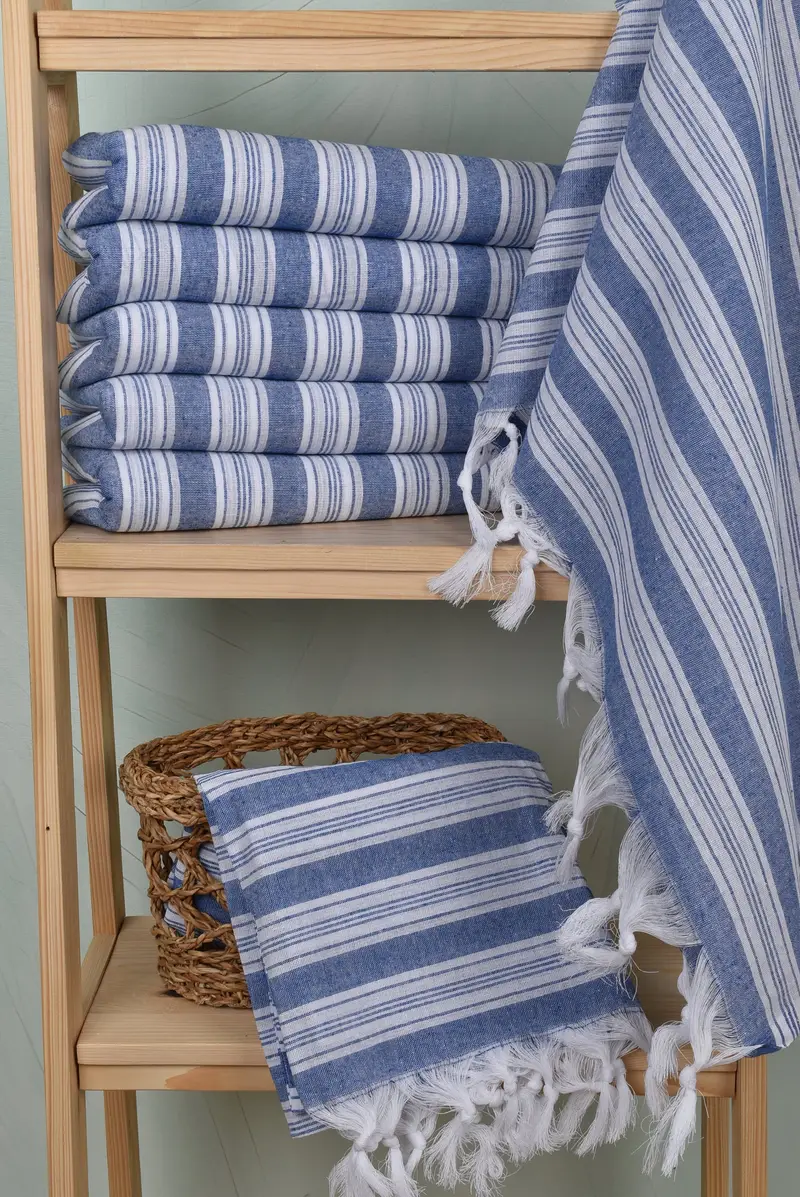 Turkish Towel Monogram, Custom Towel, Bachelor Towel, Turkish Towel Set, Wedding For Favor, Organic towel, 70x40 Cotton Striped Towel, Gifts For Him - 3