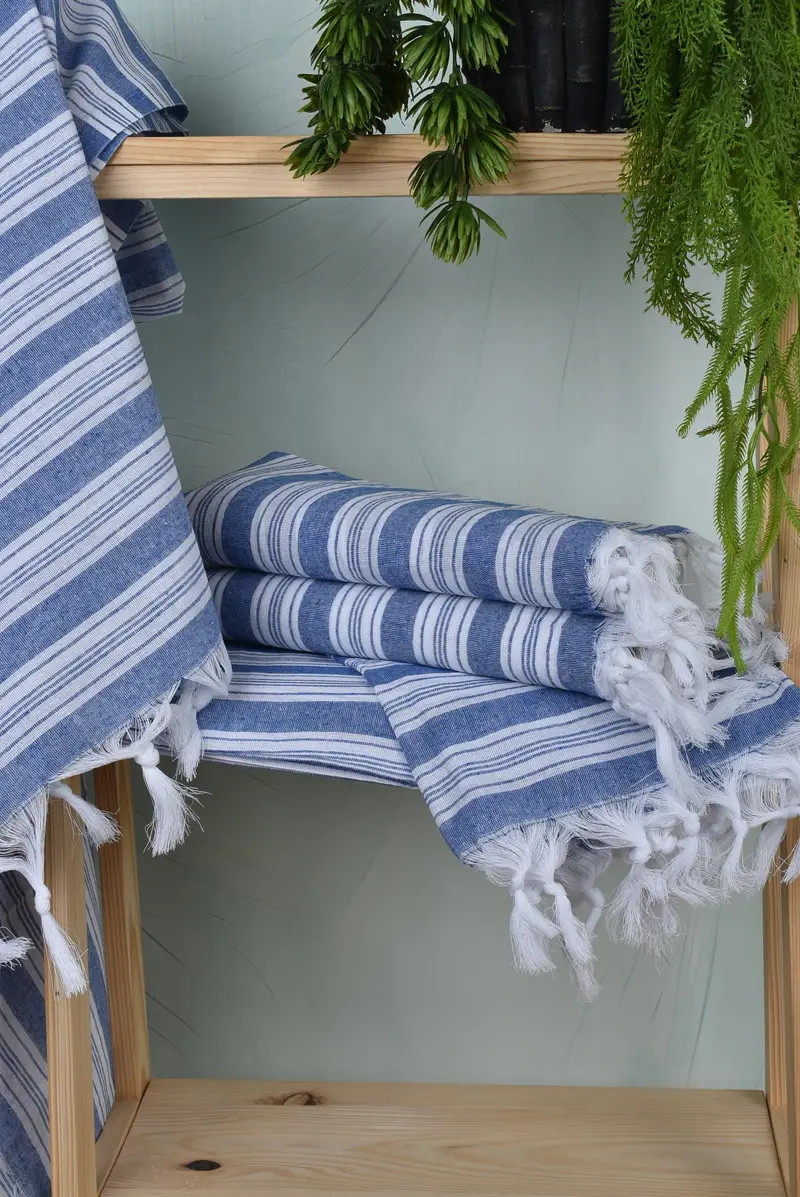 Turkish Towel Monogram, Custom Towel, Bachelor Towel, Turkish Towel Set, Wedding For Favor, Organic towel, 70x40 Cotton Striped Towel, Gifts For Him - 6