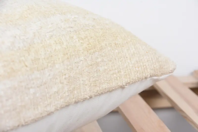 Throw Kilim Pillow, Pillow, Kilim Pillow Cover, 20x20 Beige Pillow Sham, Bench Pillow Sham, Ethnical Kilim Rug Pillow, Nautical Throw Pillow Sham - 7