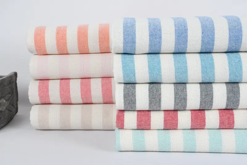 Bridesmaid Gifts, 36x18 Cotton Striped Terry Towel, Turkish Towel Hand Towel, Bachelorette Party Gifts, Monogram Kitchen Towel, Gift For The Home - 2