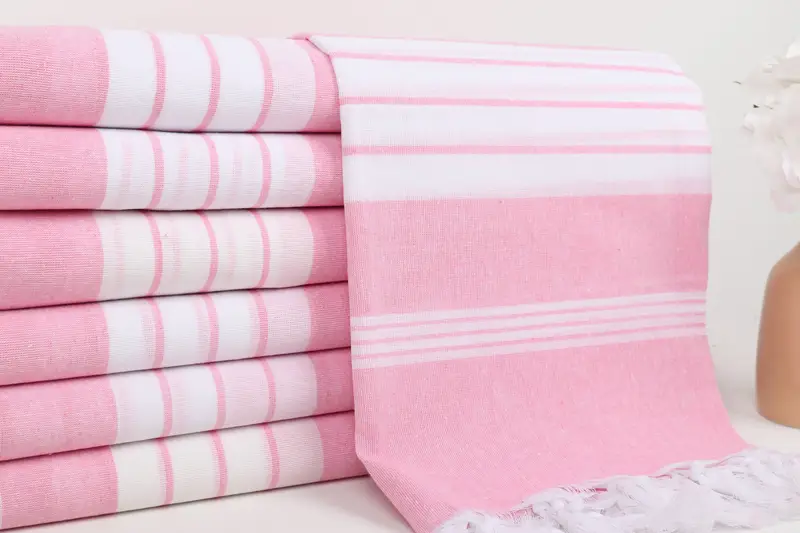 Peshtemal Towel, Bridemaids Beach Towel, Absorbent Turkish towel, Soft towel, Gift Boxes Towel, Spa Gift Towel, 68x36 Cotton Striped Towel - 2