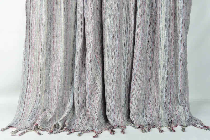 Throw Blanket Couch, Turkish Blanket Throw, Organic Throw, Personalized Gifts, 90x78 Cotton Leaf Design Towel, Woven Blanket, Gift Boxes - 8