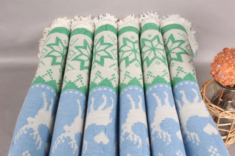 Gift For Boyfriend, Handmade Gift, Wedding Gift, Customized Turkish Towel, 76x38 Cotton Deer Patterned Towel, Kids Beach Towel, Wedding Gifts Towel - 4
