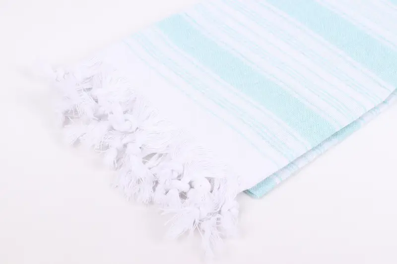 Bridal Shower Favors, Oversized Beach Towel, Cute Beach Towel, Gift For Best Friend, Best Friend Gift, 68x32 Cotton Striped Towel, Wedding Favors - 7