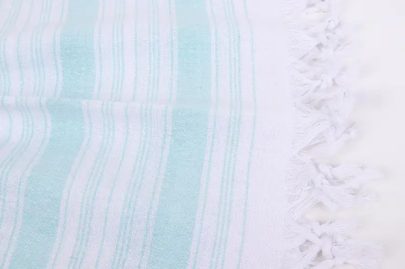 Bridal Shower Favors, Oversized Beach Towel, Cute Beach Towel, Gift For Best Friend, Best Friend Gift, 68x32 Cotton Striped Towel, Wedding Favors - 8