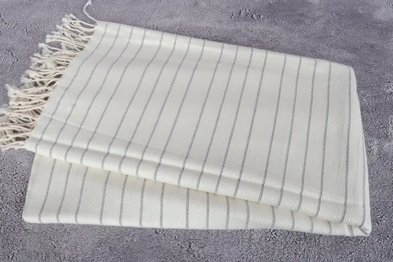 Bridal Shower Favors, 70x40 Bamboo Herringbone Towel, Personalized Wedding Gift For Couple, Lightweight Turkish towel, Pool Towels, Wedding Favors - 6