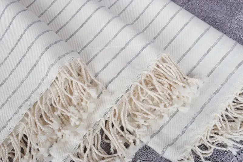 Bridal Shower Favors, 70x40 Bamboo Herringbone Towel, Personalized Wedding Gift For Couple, Lightweight Turkish towel, Pool Towels, Wedding Favors - 5