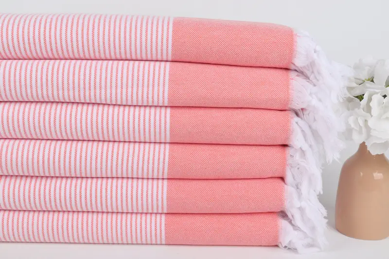 Monogram Turkish Bath Towel, Absorbent towel, 70x40 Cotton Striped Towel, Bulk Order Towel, Monogram Turkish Towel, Bathroom Towel, Beach towel - 3
