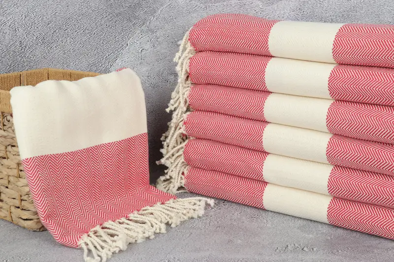 Personalized Gift, Gift Boxes Towel, Turkish Towel Beach, Custom Turkish Towel, 70x40 Cotton Herringbone Towel, Bachelorette Party Gifts Bridesmaids - 3