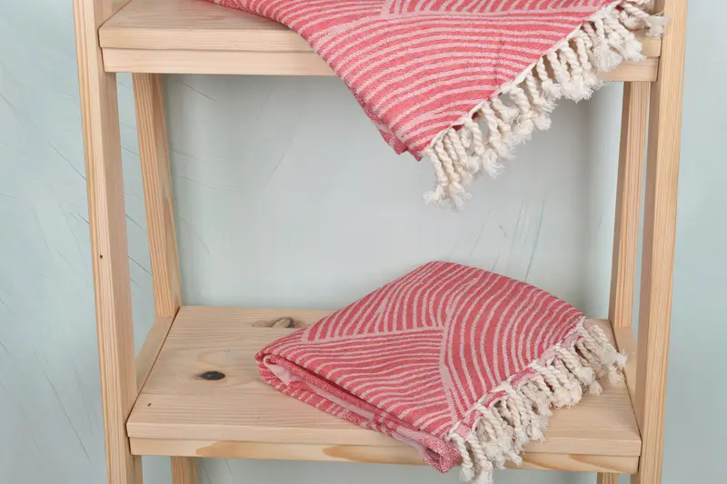 Absorbent towel, Bachelorette Party Gift, Turkish towel, Valentines Day Gift For Her, 70x38 Cotton Striped Design Towel, Valentines Day Gift - 6