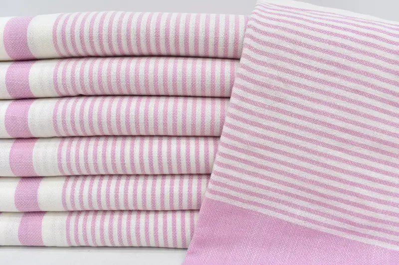 70x40 Cotton Striped Towel, Custom Wedding Gift, Extra large Turkish bath towel, Bridesmaid Gift Towel, Turkish Towel Beach, Bachelor Party Favors - 3