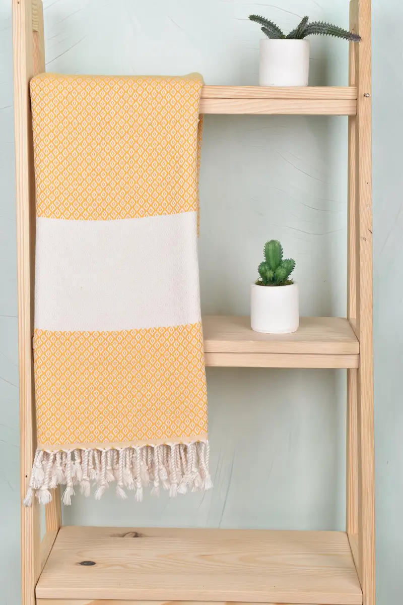 70x36 Linen Diamond Towel, Spa Gift, Handwoven Turkish Towel, Valentines Day Gift For Her, Fouta towel, Quick-Dry Beach Towel, Beach Towel Gift - 8