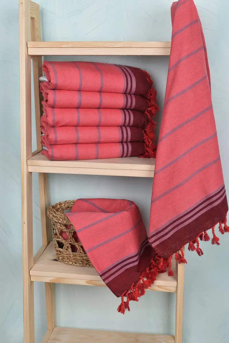68x40 Cotton Striped Towel, Best Wedding Gift, Summer Gift, Gift For Bride, Custom Bath Towel, Personalized Towel, Wedding Towel, Hammam towel - 3