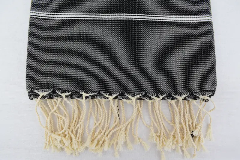 Sand-free towel, Handmade Gift, Bridemaids Beach Towel, Wedding Gifts Towel, Peshtemal Towel, Bachelorette Party Favors, 70x40 Cotton Striped Towel - 3