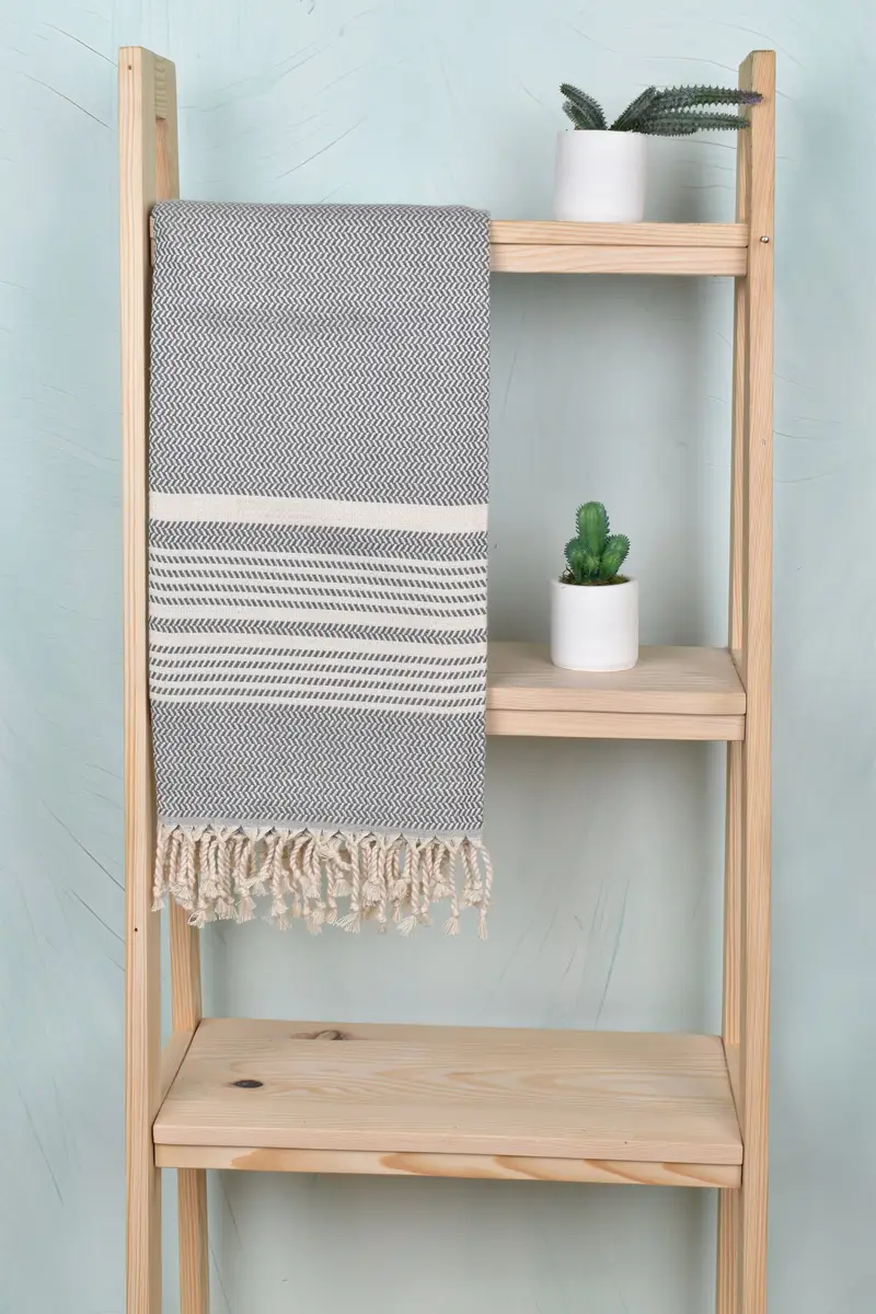 70x40 Cotton Striped Towel, Turkish hand towel, Gift Towel, Guest Towel, Bachelorette Party Gift, Wedding Hand Made Gift, Turkish towel, Spa Towel - 8