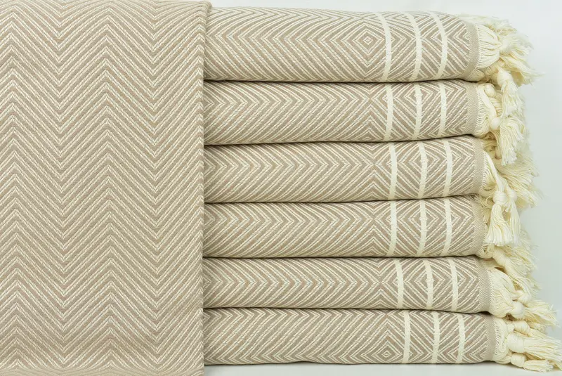 Woven Blanket, Tablecloth, Halloween Gifts, 96x70 Cotton Diamond Towel, Turkish Tablecloth, Turkish Cotton Throw Blanket, Bridal Shower Gift - 1
