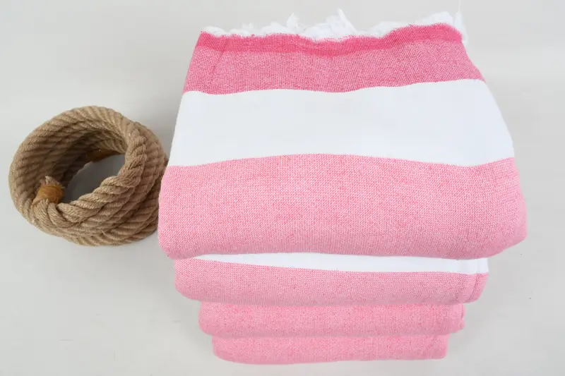 Bridesmaid Gifts, Bridesmaid Gift, Monogrammed Turkish Towel, Custom Wedding Gift, Bridesmaid Gifts Personalized, 64x36 Cotton Striped Terry Towel - 4