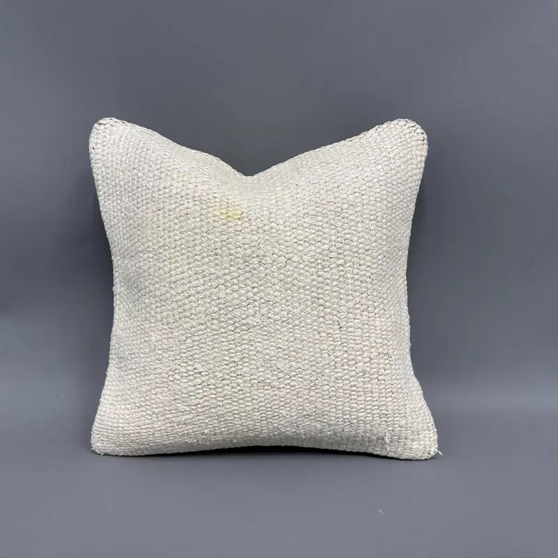 Almohada de tiro del suroeste hecha a mano, cojín bordado 14x14