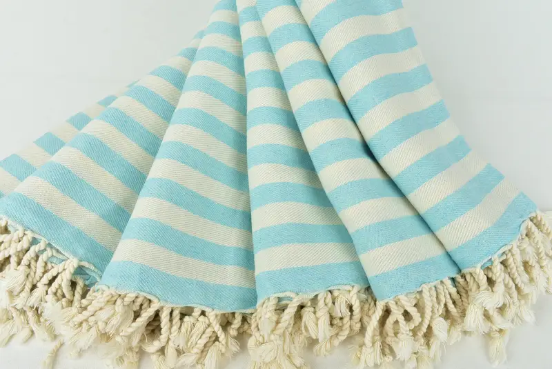 Personalisiertes Geschenk, Brautduschengeschenk, umweltfreundliches türkisches Handtuch, 80x36 Baumwollstreifentuch, absorbierendes Handtuch, Monogrammhandtücher, Geschenktuch - 4