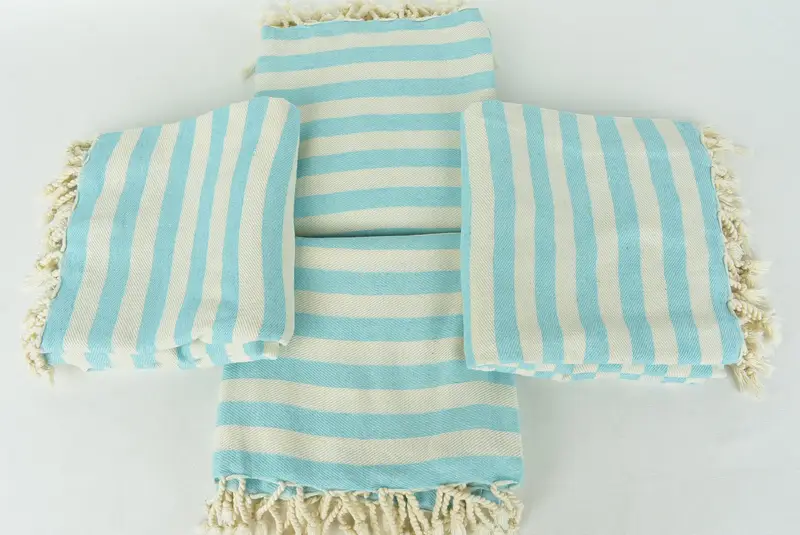 Personalisiertes Geschenk, Brautduschengeschenk, umweltfreundliches türkisches Handtuch, 80x36 Baumwollstreifentuch, absorbierendes Handtuch, Monogrammhandtücher, Geschenktuch - 6