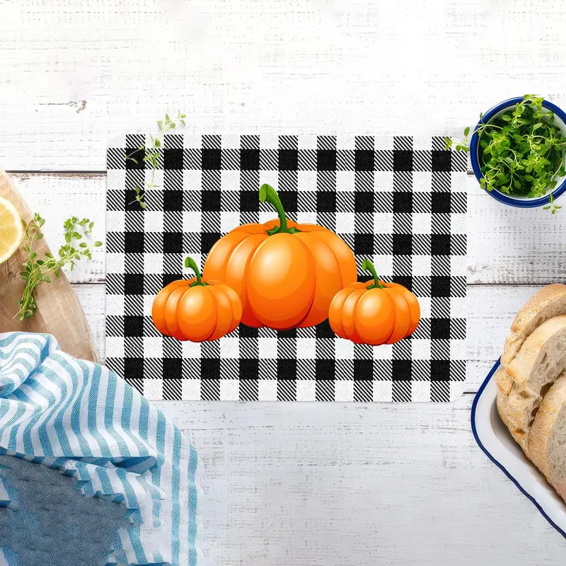 Balkabağı Baskılı Cam Kesme Tahtası: Cadılar Bayramı Mutfağının Temeli