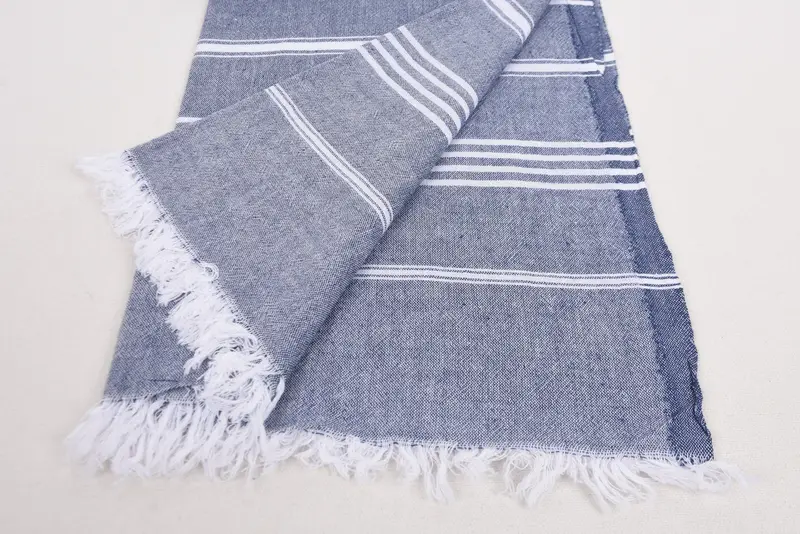 Bachelor Bachelorette Party Favors, Bridesmaid Towel, Organic towel, Towel With Name, Travel towel, Engagement Gift, 68x36 Cotton Striped Towel - 8