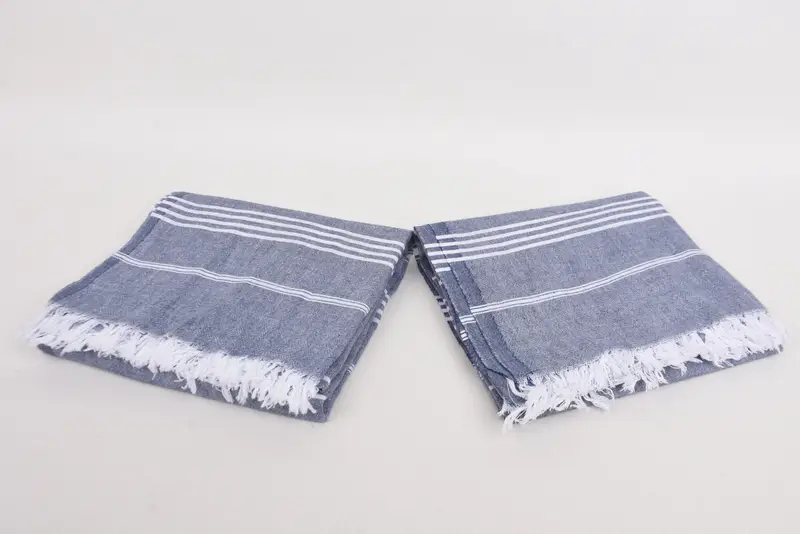 Bachelor Bachelorette Party Favors, Bridesmaid Towel, Organic towel, Towel With Name, Travel towel, Engagement Gift, 68x36 Cotton Striped Towel - 6