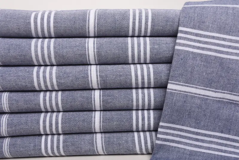 Bachelor Bachelorette Party Favors, Bridesmaid Towel, Organic towel, Towel With Name, Travel towel, Engagement Gift, 68x36 Cotton Striped Towel - 2