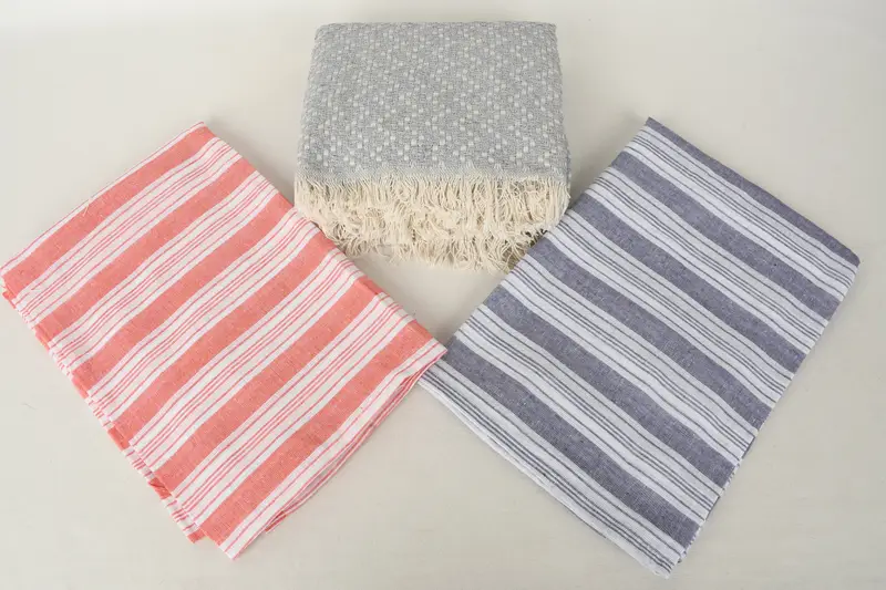 Monogram Turkish Towel, 70x40 Cotton Set of 10 Towel, Personalized Wedding Gift For Couple, Beach Towel Bulk, Summer Gift, Bachelorette Party Favors - 7