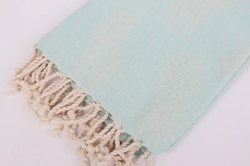 Home Decor Gifts, Turkish Beach Towel Bulk, 80x40 Cotton Pineapple Design Towel, Soft towel, Gift For Her, Bachelor Towel, Mother Of The Groom Gift - 8