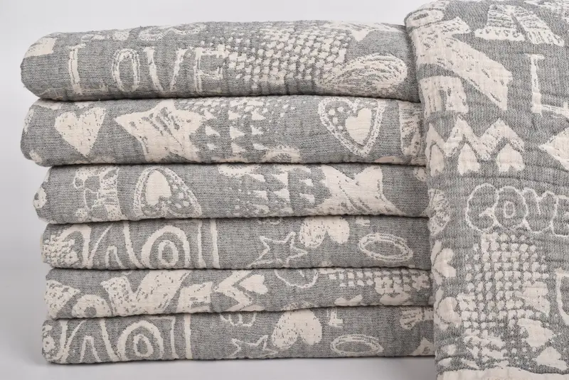 Bachelorette Party Favors, 98x76 Cotton Love Design Towel, Tablecloth, Custom Blanket, Christmas Gift Blanket, Customized Turkish Blanket - 2