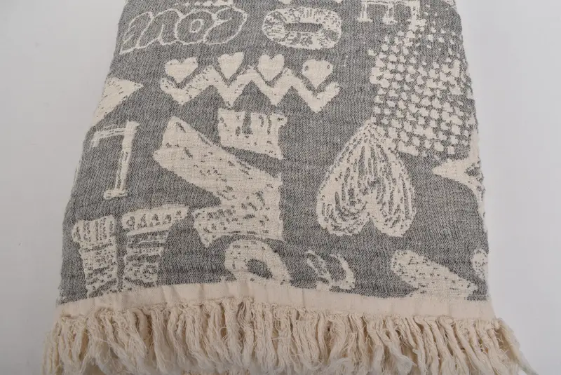Bachelorette Party Favors, 98x76 Cotton Love Design Towel, Tablecloth, Custom Blanket, Christmas Gift Blanket, Customized Turkish Blanket - 4