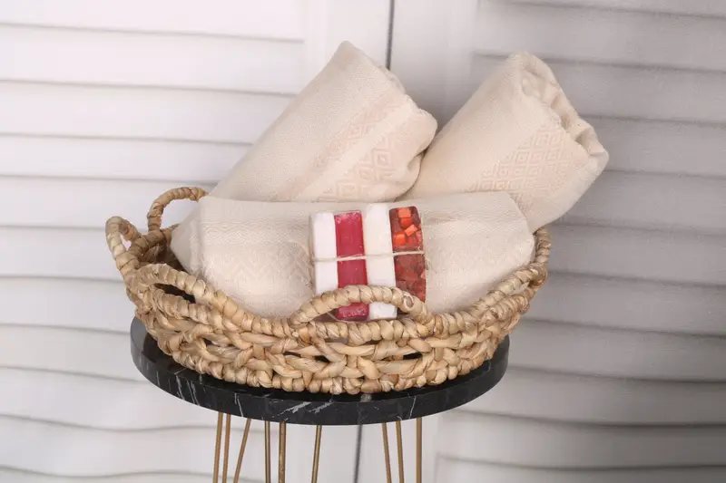 Büyükanne Hediyesi, Plaj Havlu Hediyesi, Özel İsim Havlu, Bachelorette Favors Beach, Ev Dekoru Hediyeleri, 64x36 Pamuklu Çizgili Havlu, Emici Havlu - 4