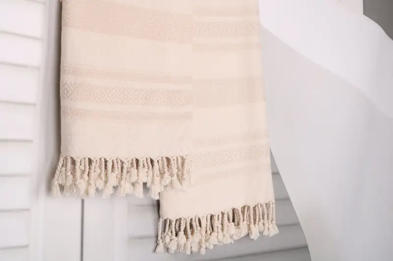 Büyükanne Hediyesi, Plaj Havlu Hediyesi, Özel İsim Havlu, Bachelorette Favors Beach, Ev Dekoru Hediyeleri, 64x36 Pamuklu Çizgili Havlu, Emici Havlu - 8