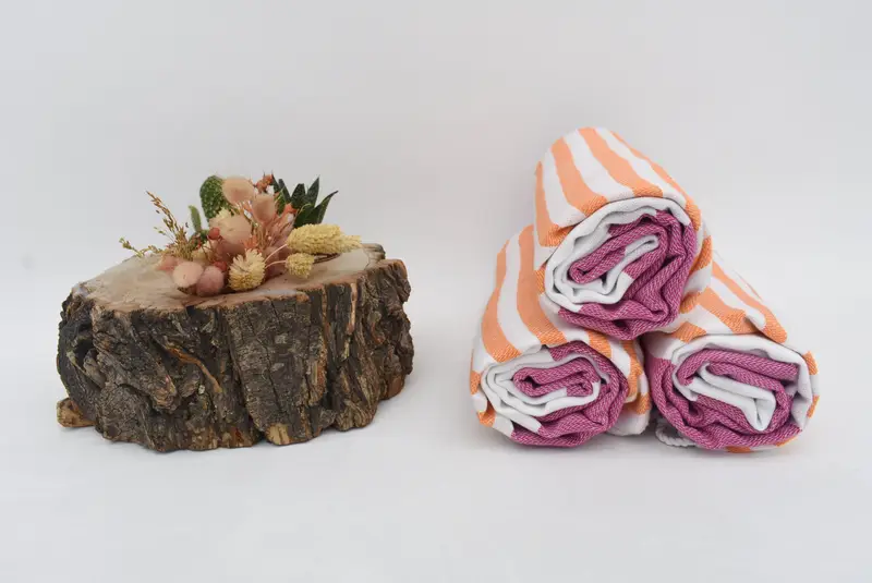 Turkish hand towel, 70x40 Cotton Striped Towel, Quick-dry towel, Custom Turkish Towel, Turkish towel, Gift Boxes Towel, Girls Weekend Getaways Gifts - 8