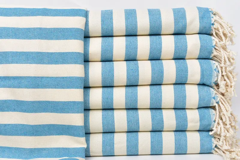 Welcome Wedding Gift, Large Turkish Towel, Luxury towel, 68x40 Cotton Striped Towel, Custom Gift, Luxury Turkish beach towel for summer vacation - 1