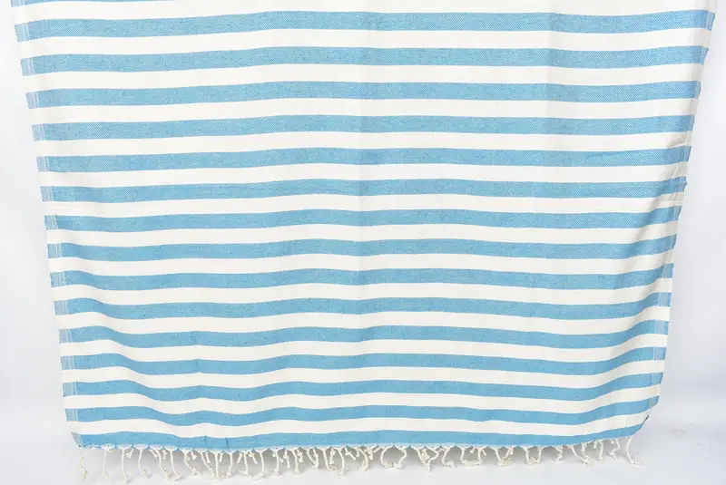 Welcome Wedding Gift, Large Turkish Towel, Luxury towel, 68x40 Cotton Striped Towel, Custom Gift, Luxury Turkish beach towel for summer vacation - 8