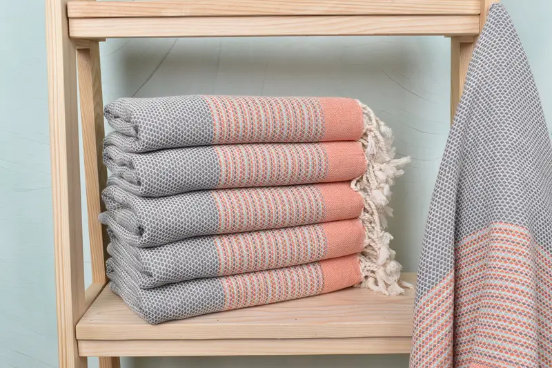 Monogrammed Beach Towel, Unique Gift, Monogram Towels, Bachelor Gifts, Wedding Gifts Towel, 64x40 Cotton Diamond Towel, Luxury Turkish Bath Towel - 1
